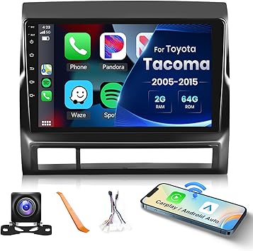 Dash Camera-METEESER-8Core 2+64G for Toyota Tacoma 2005-2015 Android Car Stereo Wireless Carplay Android Auto- 9″ HD 1280*720P IPS Touchscreen Car Radio Stereo GPS Dash Camera-METEESER-8Core 2+64G for Toyota Tacoma 2005-2015 Android Car Stereo Wireless Carplay Android Auto- 9" HD 1280*720P IPS Touchscreen Car Radio Stereo GPS