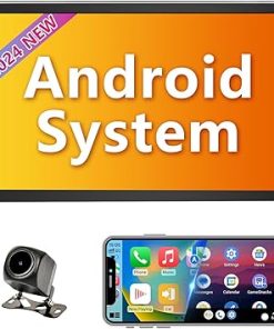 Dash Camera-BINIZE-Binize 2024 Android Double Din Car Stereo with Wireless Carplay & Wireless Android Auto- 10″ Touch Screen Car Radio with Backup Camera GPS Navigation/Mirror Link/DSP/SWC