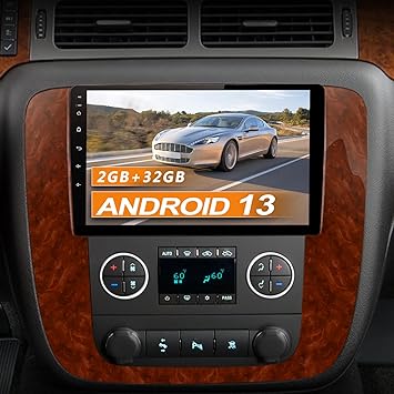 Dash Camera-AWESAFE-AWESAFE 2GB+32GB Android 13 Car Radio for GMC Yukon Chevrolet Chevy Silverado Tahoe Suburban 2007-2012 with Wireless Carplay Android Auto 9 inch Head Unit Dash Camera-AWESAFE-AWESAFE 2GB+32GB Android 13 Car Radio for GMC Yukon Chevrolet Chevy Silverado Tahoe Suburban 2007-2012 with Wireless Carplay Android Auto 9 inch Head Unit