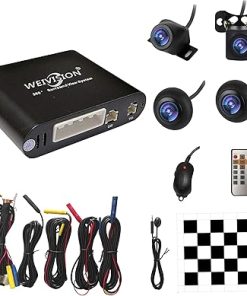 Dash Camera-weivision-Universal 360 Degree Bird View System Car DVR Record Panoramic View All Round Rear View Camera System for All Car