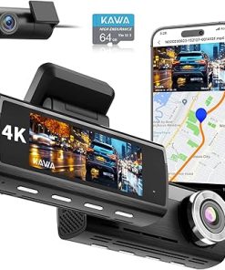 Dash Camera-KAWA-KAWA True 4K Dash Cam Front and Rear- Free 64GB Card Dash Camera-KAWA-KAWA True 4K Dash Cam Front and Rear- Free 64GB Card