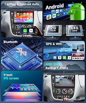 Dash Camera-podofo-2G+64G Android Car Radio for Mercedes Benz ML320 1998-2002 with Wireless Carplay Android Auto Mirror Link-Podofo 9” Touch Screen Car Stereo with Canbus BT FM GPS WiFi Backup Camera 3 Dash Camera-podofo-2G+64G Android Car Radio for Mercedes Benz ML320 1998-2002 with Wireless Carplay Android Auto Mirror Link-Podofo 9'' Touch Screen Car Stereo with Canbus BT FM GPS WiFi Backup Camera - Image 3