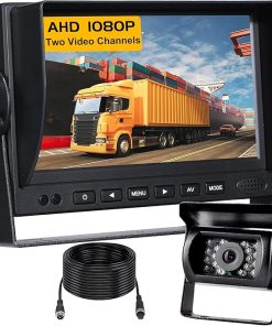 Dash Camera-Lcsiuco-RV Backup Camera- HD 1080P Rear Cam Reverse Back up Camera System with 7 Inch Monitor for RV Truck Trailer Pickup SUV Camper Jeep Car Dash Camera-Lcsiuco-RV Backup Camera- HD 1080P Rear Cam Reverse Back up Camera System with 7 Inch Monitor for RV Truck Trailer Pickup SUV Camper Jeep Car
