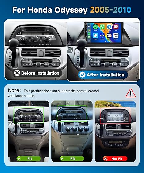 Dash Camera-METEESER-2+64G for Honda Odyssey 2005-2010 Android Car Radio Stereo-ππ’π
π’ Wireless Carplay Android Auto 10.1inch Touch Screen Bluetooth Car Audio Receiver GPS WiFi Backup Camera FM/RDS SWC Car Stereo 2 Dash Camera-METEESER-2+64G for Honda Odyssey 2005-2010 Android Car Radio Stereo-ππ’π
π’ Wireless Carplay Android Auto 10.1inch Touch Screen Bluetooth Car Audio Receiver GPS WiFi Backup Camera FM/RDS SWC Car Stereo - Image 2