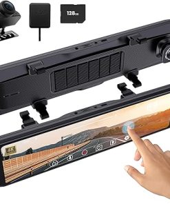Dash Camera-Seveat-4K Mirror Dashcam with 2K Rear Camera- 170° Wide-Angle Dash Camera-Seveat-4K Mirror Dashcam with 2K Rear Camera- 170° Wide-Angle