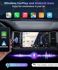 Dash Camera-ATOTOLIFE-F7WE Double Din Car Stereo with Backup Camera- 7inch Wireless CarPlay Touch Screen in-Dash Video Receivers 2