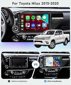 Dash Camera-podofo-podofo 8 Core+2G+64G Car Radio for Toyota Hilux 2015-2020- Wireless Apple Carplay Android Auto Car Stereo 2 Dash Camera-podofo-podofo 8 Core+2G+64G Car Radio for Toyota Hilux 2015-2020- Wireless Apple Carplay Android Auto Car Stereo - Image 2
