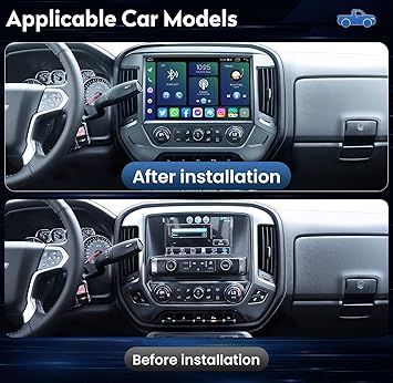 Dash Camera-Jingelsye-2K Screen 8G+128G Car Stereo Radio for Chevy Silverado and GMC Sierra 2014-2018: 13.1 Inches Touch Screen with Wireless CarPlay Android Auto Bluetooth 5GWiFi Android13 (Support upgrade to Bose system) 2 Dash Camera-Jingelsye-2K Screen 8G+128G Car Stereo Radio for Chevy Silverado and GMC Sierra 2014-2018: 13.1 Inches Touch Screen with Wireless CarPlay Android Auto Bluetooth 5GWiFi Android13 (Support upgrade to Bose system) - Image 2