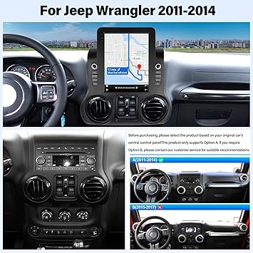 Dash Camera-UNITOPSCI-UNITOPSCI 4G+64G Android Car Radio for Jeep Wrangler 2011-2014 Wireless Apple CarPlay Android Auto 9.7 Inch IPS Vertical Touch Screen Bluetooth 5.1 GPS Navigation Mirror Link DPS SWC + Camera Mic 2 Dash Camera-UNITOPSCI-UNITOPSCI 4G+64G Android Car Radio for Jeep Wrangler 2011-2014 Wireless Apple CarPlay Android Auto 9.7 Inch IPS Vertical Touch Screen Bluetooth 5.1 GPS Navigation Mirror Link DPS SWC + Camera Mic - Image 2