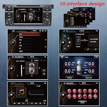 Dash Camera-AMASE AUDIO-AMASE AUDIO Wince 7 Inch Car Stereo- 1 Din Compatible for BMW E46 M3(1998-2005) 3 Dash Camera-AMASE AUDIO-AMASE AUDIO Wince 7 Inch Car Stereo- 1 Din Compatible for BMW E46 M3(1998-2005) - Image 3