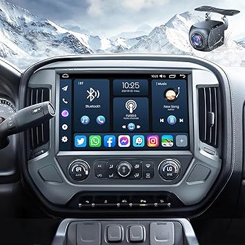 Dash Camera-Jingelsye-2K Screen 8G+128G Car Stereo Radio for Chevy Silverado and GMC Sierra 2014-2018: 13.1 Inches Touch Screen with Wireless CarPlay Android Auto Bluetooth 5GWiFi Android13 (Support upgrade to Bose system) Dash Camera-Jingelsye-2K Screen 8G+128G Car Stereo Radio for Chevy Silverado and GMC Sierra 2014-2018: 13.1 Inches Touch Screen with Wireless CarPlay Android Auto Bluetooth 5GWiFi Android13 (Support upgrade to Bose system)