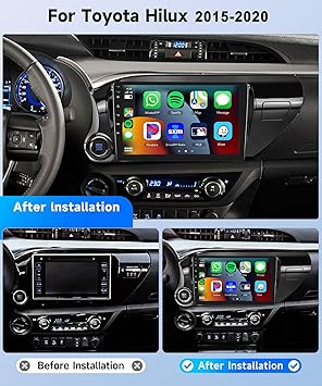 Dash Camera-METEESER-8Core 6+128G Car Radio for Toyota Hilux 2015 2016 2017 2018 2019 2020 Wireless Carplay Android Auto-10.1 inch 1280*720P IPS Touch Screen 2 Dash Camera-METEESER-8Core 6+128G Car Radio for Toyota Hilux 2015 2016 2017 2018 2019 2020 Wireless Carplay Android Auto-10.1 inch 1280*720P IPS Touch Screen - Image 2
