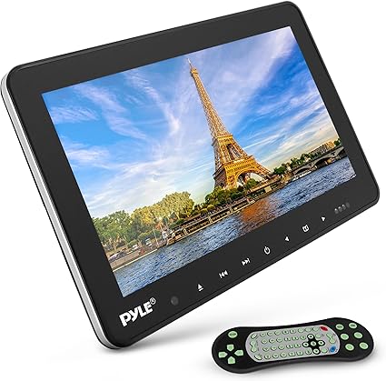 Dash Camera-Pyle-Pyle Universal Car Headrest Mount Monitor – 10.5 Inch Vehicle Multimedia CD DVD Player – Smart Audio Video Entertainment System w/HDMI & Hi-Res TV LCD Screen – Includes Mounting Bracket -PLHRDVD103 3 Dash Camera-Pyle-Pyle Universal Car Headrest Mount Monitor - 10.5 Inch Vehicle Multimedia CD DVD Player - Smart Audio Video Entertainment System w/HDMI & Hi-Res TV LCD Screen - Includes Mounting Bracket -PLHRDVD103 - Image 3