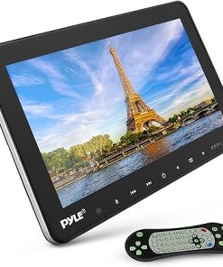 Dash Camera-Pyle-Pyle Universal Car Headrest Mount Monitor – 10.5 Inch Vehicle Multimedia CD DVD Player – Smart Audio Video Entertainment System w/HDMI & Hi-Res TV LCD Screen – Includes Mounting Bracket -PLHRDVD103 Dash Camera-Pyle-Pyle Universal Car Headrest Mount Monitor – 10.5 Inch Vehicle Multimedia CD DVD Player – Smart Audio Video Entertainment System w/HDMI & Hi-Res TV LCD Screen – Includes Mounting Bracket -PLHRDVD103