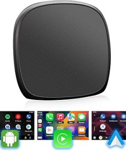 Dash Camera-Geloo-Geloo Wireless CarPlay Adapter- Upgraded CarPlay Box Streaming Device for Car，Multimedia Video Smart AI Box，Android 13.0 System Wireless CarPlay Box，Wired to Wireless CarPlay & Android Auto Adapter