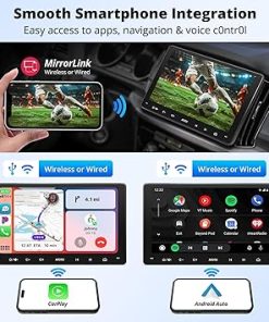 Dash Camera-ATOTO-ATOTO 9 inch Andriod Car Stereo Double Din Radio with with Dash & Rear Cam- 2G+32G 2