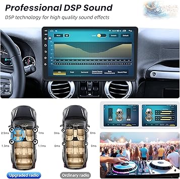 Dash Camera-Jerqry-Car Radio for Jeep Wrangler JK 2007-2018(2G+64G) for Compass Gand Cherokee Dodge Ram: Car Stereo Upgrade with Wireless Carplay/Andriod Auto 10.1″ HD Touchscreen Bluetooth GPS FM SWC 3 Dash Camera-Jerqry-Car Radio for Jeep Wrangler JK 2007-2018(2G+64G) for Compass Gand Cherokee Dodge Ram: Car Stereo Upgrade with Wireless Carplay/Andriod Auto 10.1" HD Touchscreen Bluetooth GPS FM SWC - Image 3