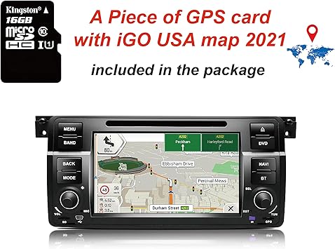 Dash Camera-AMASE AUDIO-AMASE AUDIO Wince 7 Inch Car Stereo- 1 Din Compatible for BMW E46 M3(1998-2005) 2 Dash Camera-AMASE AUDIO-AMASE AUDIO Wince 7 Inch Car Stereo- 1 Din Compatible for BMW E46 M3(1998-2005) - Image 2