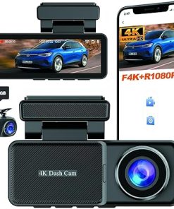 Dash Camera-Petokix-Dash Cam Front 4K & Rear 1080P- Wireless WiFi Car Camera