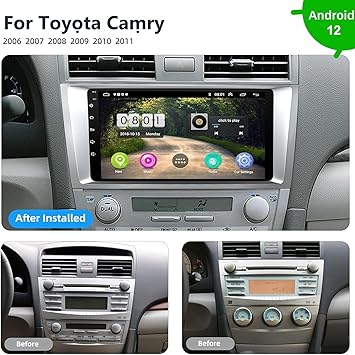 Dash Camera-Inexaccessories-4GB+32GB Android 13 Car Stereo for Toyọta Caṃry 2006-2011- 9 inch IPS HD Touch Screen Caṃry Radio Head Unit with Wireless CarPlay 2 Dash Camera-Inexaccessories-4GB+32GB Android 13 Car Stereo for Toyọta Caṃry 2006-2011- 9 inch IPS HD Touch Screen Caṃry Radio Head Unit with Wireless CarPlay - Image 2