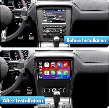 Dash Camera-FeirTon-4+64G 10.1-inch Android 13 WiFi 6 Car Stereo for Ford Mustang 2010 2011 2012 2013 2014 IPS Touchscreen Screen Bluetooth 5.4 Car Radio with Carplay & Android Auto Support Backup Camera FM Navi SWC 3 Dash Camera-FeirTon-4+64G 10.1-inch Android 13 WiFi 6 Car Stereo for Ford Mustang 2010 2011 2012 2013 2014 IPS Touchscreen Screen Bluetooth 5.4 Car Radio with Carplay & Android Auto Support Backup Camera FM Navi SWC - Image 3