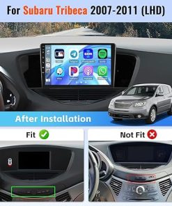 Dash Camera-Realdio-Android Car Stereo for Subaru Tribeca 2007 2008 2009 2010 2011 (LHD) with CarPlay Android Auto 26UI 2GB+64GB 2