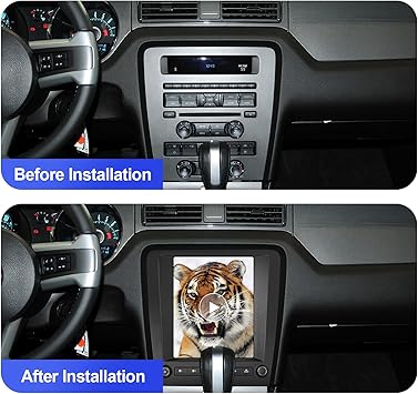 Dash Camera-AUMUME-2+32G Android 12 Double Din Car Stereo for Ford Mustang 2010-2014 with 9.7 Inch Touchscreen Radio Built-in Wireless Carplay/Android Auto/GPS/Bluetooth/FM/AUX-in/Steering Wheel Controls/Backup Camera 3 Dash Camera-AUMUME-2+32G Android 12 Double Din Car Stereo for Ford Mustang 2010-2014 with 9.7 Inch Touchscreen Radio Built-in Wireless Carplay/Android Auto/GPS/Bluetooth/FM/AUX-in/Steering Wheel Controls/Backup Camera - Image 3