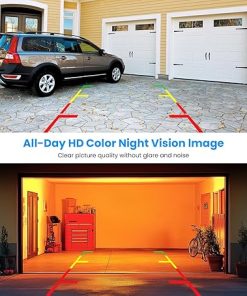 Dash Camera-AUTO-VOX-Wireless Backup Camera for Trucks: 5 Inch HD Monitor- Easy Install Stable Digital Signal Back Up Camera System 2