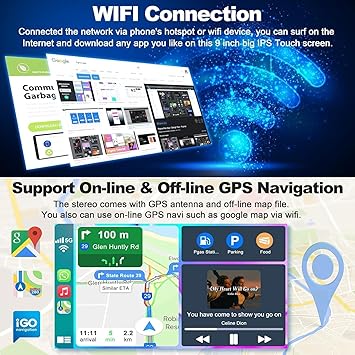 Dash Camera-B4U-Car Stereo for Tacoma 2005-2015- 4GB+64GB Android 12 Car Radio 3 Dash Camera-B4U-Car Stereo for Tacoma 2005-2015- 4GB+64GB Android 12 Car Radio - Image 3