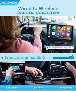Dash Camera-LAMVOSE-Wireless CarPlay Adapter- The Magic Box 2.0 Supports NetfIix YouTube Tiktok Disney+ Hulu 2