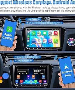 Dash Camera-Adapter-Universe-Car Radio for Volkswagen VW Passat Jetta Polo Golf MK5 MK6 Head Unit- 9″ IPS Screen 2