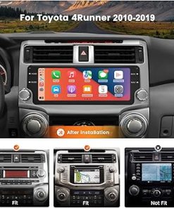 Dash Camera-dasaita-Dasaita 8GB+256GB Car Radio for 2010-2019 Toyota 4Runner Upgrade- 10.25″ 2K Touchscreen 2