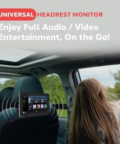 Dash Camera-Pyle-Pyle Vehicle Headrest Mount Multimedia Disc Player – 9.4’’ Hi-Res LCD Display- CD/DVD Player 2