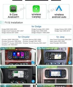 Dash Camera-ASURE-ASURE Android 12 3GB+32GB Car Stereo – Wireless CarPlay- Android Auto 2