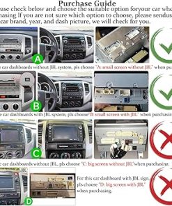 Dash Camera-HoeeNilsa-Android 13 Car Radio for Toyota Tacoma 2005-2015 GPS Navigation Stereo with Bluetooth DSP Multimedia Player 9.7-Inch IPS Touchscreen Display Build in Android AUTO Wireless Carplay 4G WiFi 2