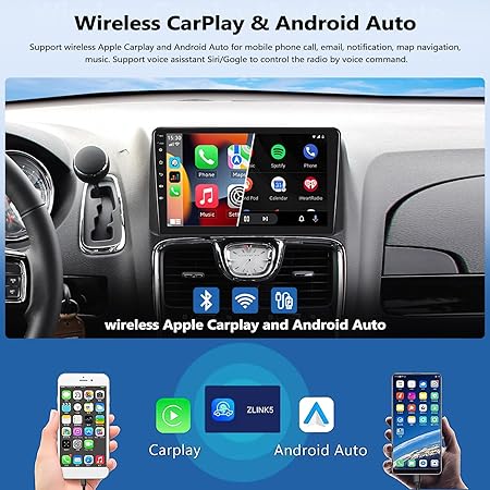 Dash Camera-CAMECHO-2G+64G Car Radio Stereo for Dodge Grand Caravan 2011-2020 Chrysler Town & Country 2011-2016 with Wireless CarPlay Android Auto 9″ Touch Screen Android 13 Car Stereo with Bluetooth FM GPS Backup Camera 3 Dash Camera-CAMECHO-2G+64G Car Radio Stereo for Dodge Grand Caravan 2011-2020 Chrysler Town & Country 2011-2016 with Wireless CarPlay Android Auto 9" Touch Screen Android 13 Car Stereo with Bluetooth FM GPS Backup Camera - Image 3