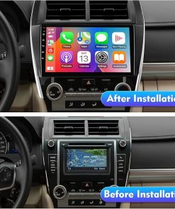 Dash Camera-FeirTon-2+32G 10.1-inch Android 12 Car Stereo for Toyota Camry 2012-2014 IPS Touchscreen Screen Car Radio with Carplay & Android Auto Support Backup Camera GPS FM Navi BT SWC 2
