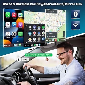 Dash Camera-GOHHDL-2+64G Android 13 Car Stereo for Dodge RAM 1500 2500 3500 2013-2018(Auto AC) with Wireless Carplay Android Auto- 9.7 ’’ Touchscreen in Dash GPS Radio with GPS WiFi Bluetooth FM RDS EQ SWC Backup Camera 3 Dash Camera-GOHHDL-2+64G Android 13 Car Stereo for Dodge RAM 1500 2500 3500 2013-2018(Auto AC) with Wireless Carplay Android Auto- 9.7 ’’ Touchscreen in Dash GPS Radio with GPS WiFi Bluetooth FM RDS EQ SWC Backup Camera - Image 3