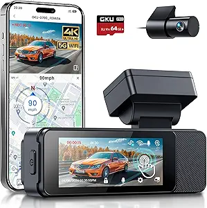 Dash Camera-GKU-GKU Dash Cam Front and Rear- Touch Screen 3.18 Inch Dash Camera-GKU-GKU Dash Cam Front and Rear- Touch Screen 3.18 Inch