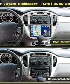 Dash Camera-Hikity-[2+64G] Hikity Android 13 Car Stereo for Toyota Highlander 2000-2007 with Wireless Carplay Android Auto Mirror Link- 9 Inch Touchscreen Radio GPS WiFi Bluetooth FM RDS MIC Backup Camera 2