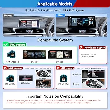 Dash Camera-XTRONS-XTRONS 12.3 Inch Qualcomm Snapdragon 680 Android 14 Car Stereo for BMW X1 F48 (from 2018) NBT EVO System- IPS Touch Screen 8+128GB Car Radio GPS Navigation for Car Support DVR TPMS Backup Camera 3 Dash Camera-XTRONS-XTRONS 12.3 Inch Qualcomm Snapdragon 680 Android 14 Car Stereo for BMW X1 F48 (from 2018) NBT EVO System- IPS Touch Screen 8+128GB Car Radio GPS Navigation for Car Support DVR TPMS Backup Camera - Image 3