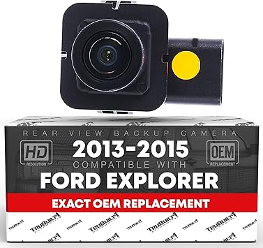 Dash Camera-T1A-Rear View Backup Camera – Compatible with 2013-2015 Ford Explorer – Reverse Park Assist Camera Replacement – OEM EB5Z19G490A- 590-421 Dash Camera-T1A-Rear View Backup Camera - Compatible with 2013-2015 Ford Explorer - Reverse Park Assist Camera Replacement - OEM EB5Z19G490A- 590-421
