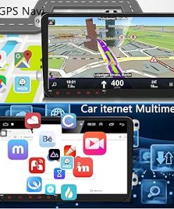 Dash Camera-podofo-podofo Car Stereo GPS Navigation Head Unit 9 Inch Touch Screen for VW Skoda Octavia Golf Touran Passat B6 Jetta Polo Tiguan in Dash Autoradio Android Car Radio Support WiFi Bluetooth HD Camera 2