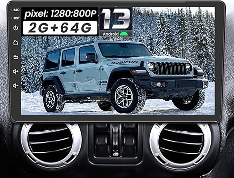 Dash Camera-Jerqry-Car Radio for Jeep Wrangler JK 2007-2018(2G+64G) for Compass Gand Cherokee Dodge Ram: Car Stereo Upgrade with Wireless Carplay/Andriod Auto 10.1″ HD Touchscreen Bluetooth GPS FM SWC Dash Camera-Jerqry-Car Radio for Jeep Wrangler JK 2007-2018(2G+64G) for Compass Gand Cherokee Dodge Ram: Car Stereo Upgrade with Wireless Carplay/Andriod Auto 10.1" HD Touchscreen Bluetooth GPS FM SWC