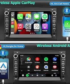 Dash Camera-ASENAGO-Car Radio Stereo Compatible with Chevrolet Chevy Silverado Tahoe Equinox 2G+64G Android 13 Head Unit with Wireless CarPlay Android Auto-Bluetooth 2