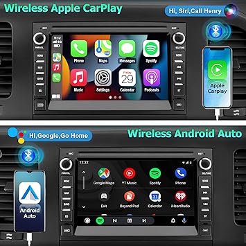 Dash Camera-ASENAGO-Car Radio Stereo Compatible with Chevrolet Chevy Silverado Tahoe Equinox 2G+64G Android 13 Head Unit with Wireless CarPlay Android Auto-Bluetooth 2 Dash Camera-ASENAGO-Car Radio Stereo Compatible with Chevrolet Chevy Silverado Tahoe Equinox 2G+64G Android 13 Head Unit with Wireless CarPlay Android Auto-Bluetooth - Image 2