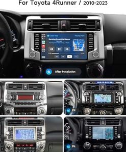 Dash Camera-dasaita-Dasaita Android 13 Car Stereo for Toyota 4Runner 2010-2023 with Wireless Carplay & Android Auto- 4G LTE 2