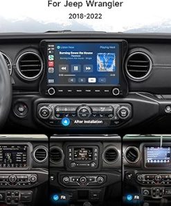 Dash Camera-dasaita-Dasaita Android 13 Car Stereo Upgrade for Jeep Wrangler JL & Gladiator JT 2018-2022 Wireless Carplay & Android Auto- 10.2″ Touch Screen 2