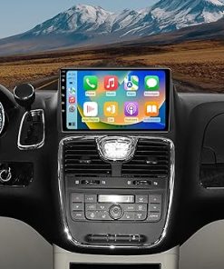 Dash Camera-YMJOGGUX-4GB+32GB Car Stereo Radio for Dodge Grand Caravan 2011-2020 Chrysler Town & Country 2012-2016- 9.2 inch HD Touch Screen Head Unit with Wireless CarPlay&Android Auto