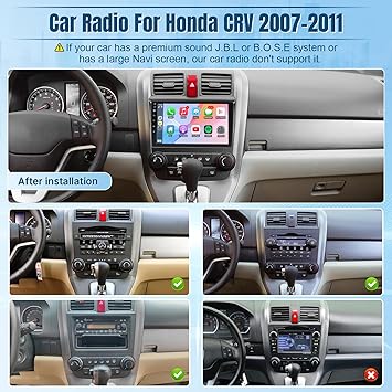 Dash Camera-Naifay-Naifay Android Car Stereo for Honda CRV 2007 2008 2009 2010 2011 Radio- 9inch Touch Screen for CRV Radio with Carplay Android Auto Bluetooth GPS WiFi FM SWC Mirrorlink Camera 2 Dash Camera-Naifay-Naifay Android Car Stereo for Honda CRV 2007 2008 2009 2010 2011 Radio- 9inch Touch Screen for CRV Radio with Carplay Android Auto Bluetooth GPS WiFi FM SWC Mirrorlink Camera - Image 2